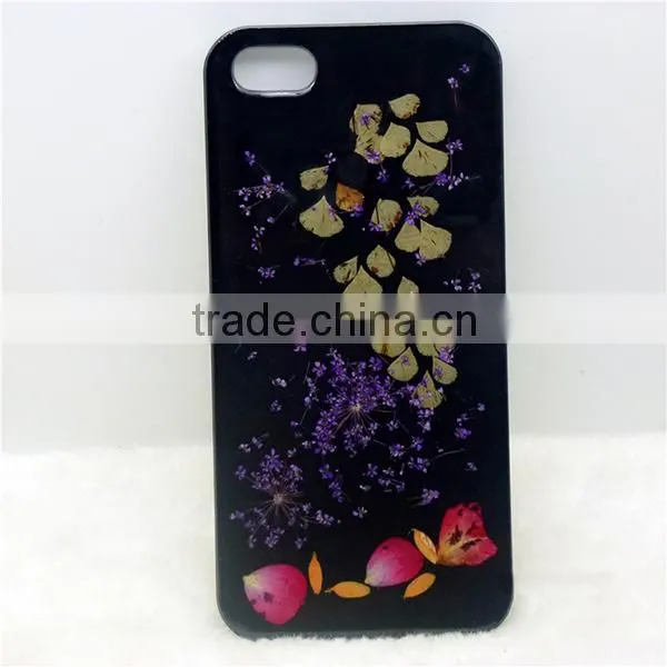 3D DIY Custom Flower Phone Case for Iphone 6, Flower Grass Flip Phone Case, Flower Leaf Phone Cover for Iphone