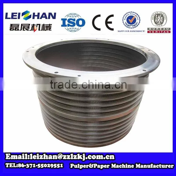 Paper Production Machinery Pressure Screen Basket