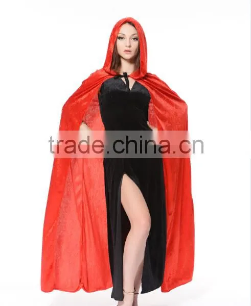 Halloween Hot Sale Red Mysterious Women Fancy Dress Suit Party Instant Costume photo-2