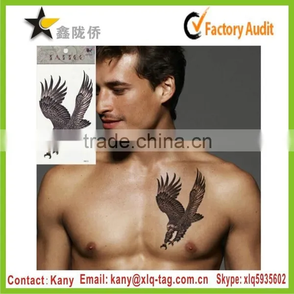 2015 Custom Tercel Design Men Tattoo Sticker, New Tattoo Designs Men