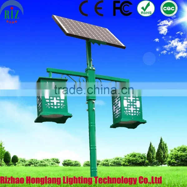 2x15w Solar Led Garden Light photo-2