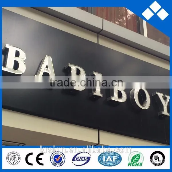 2016 New Style 3d Sign Board Letter Sign Hot Sale photo-2