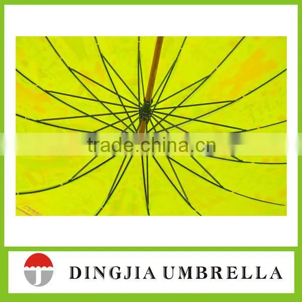 16ribs Rainbow Color Straight Umbrella Wholesale photo-2