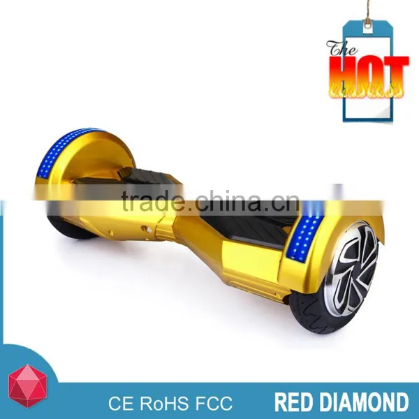 2015 Flash B3 8 Inch 2 Wheel White Smart Electric Self Balancing Scooter Hover Board photo-3
