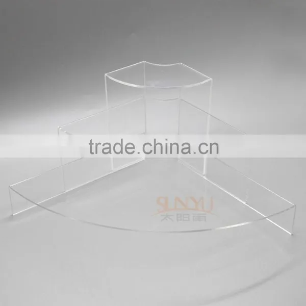 New Style Design Clear Nail Polish 3 Tier Acrylic Display Stand photo-3
