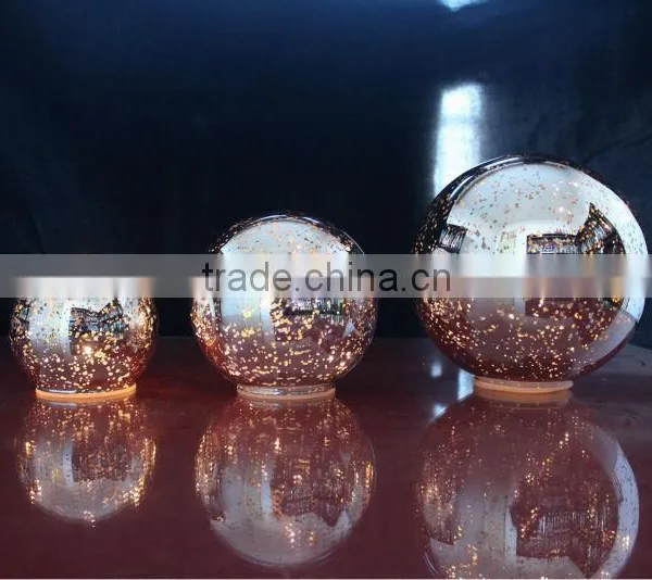 Glass Led Christmas Glass Ball Light Decoration photo-3