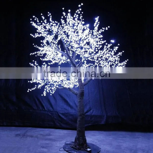 2016 White Outdoor Artificial Tree LED Cherry Blossom Tree