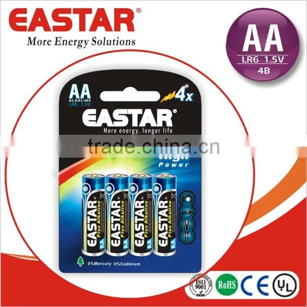 Wholesale LR6 1.5v aa Lr6 Am3 Alkaline Battery With High Quality photo-3