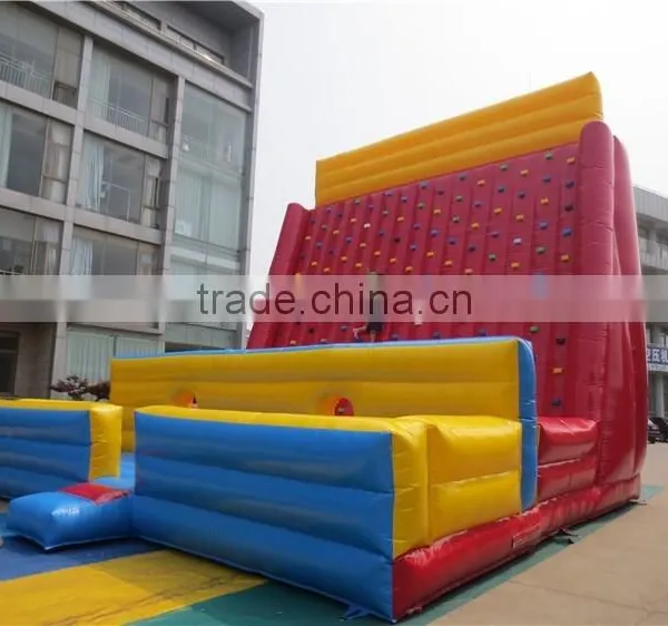 Popular Commercial Inflatable Amusement Park Inflatable Rock Climbing Wall photo-2