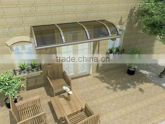 Sun Rain Canopy DIY Aluminum Frame Window Simple Awning photo-4