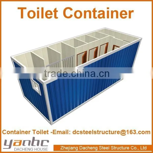 Prefabricated Modular Mobile Portable Sanitary Container With Bathroom Toilet Shower photo-3