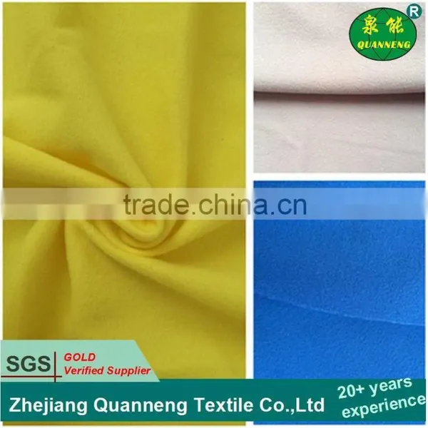 Polyester Tricot Warp Knitted Garment Fabric