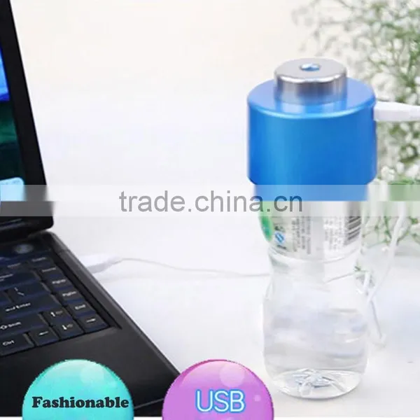 Mini Portable Water Bottle Steam USB Humidifier Air Mist Diffuser Office & Home photo-2