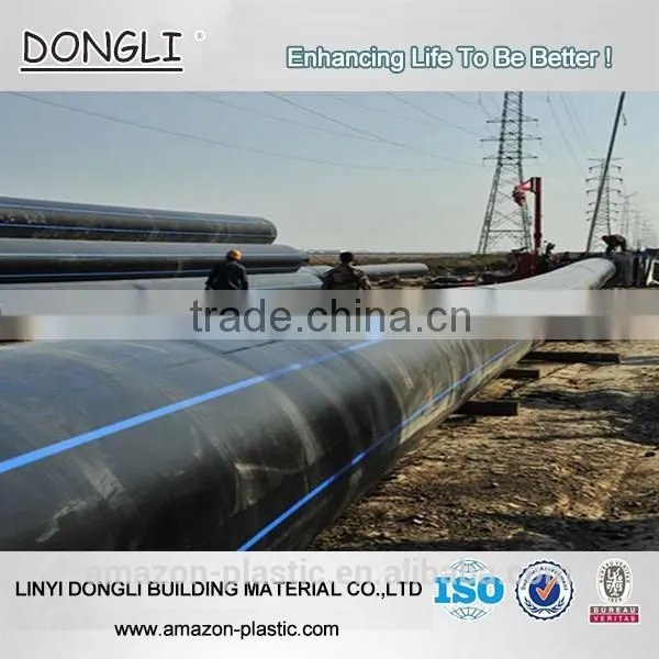 Black Pipe Plastic PE Pipe PN1.25MPa PN1.0MPa for Water Supply photo-3
