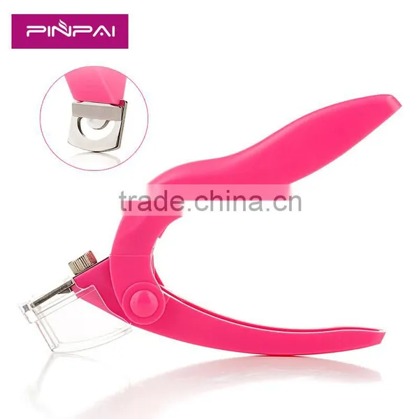 2016 newest Stainless steel pink professional Nail cutter Tools