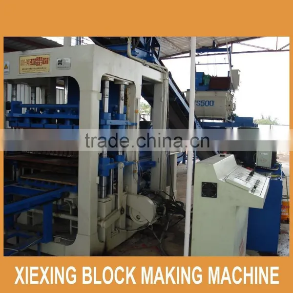 XIEXING XQY6-15 Full Automatic Block Brick Paver Making Machine photo-2