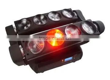 Colorful Pro DJ LED Beam Moving Head Spider Light 8PCS 12W RGBW 4in1 photo-2