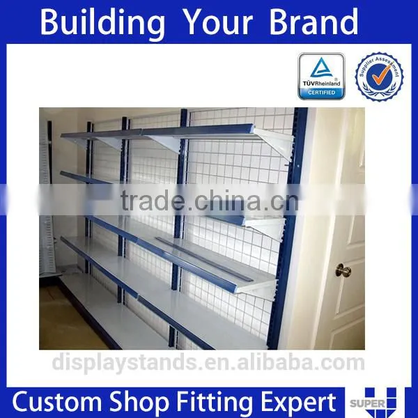 Good Quality Painted White Wooden Brochure Display Rack photo-3