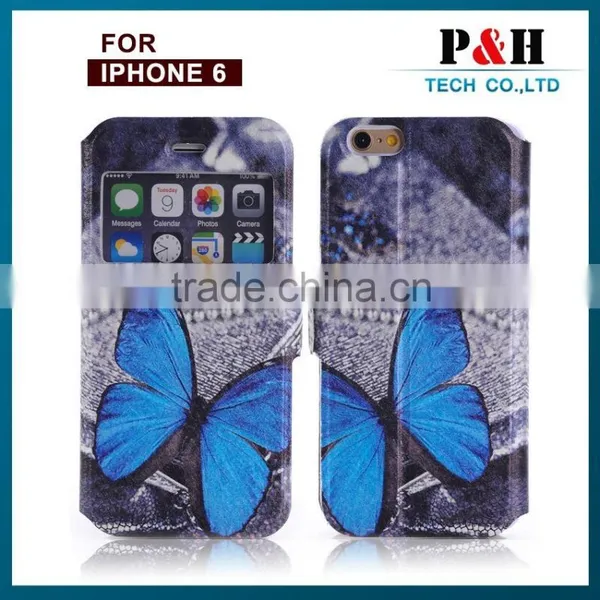 Colorful Drawing Style Flip Leather Case for Apple IPhone 6 Iphone 6 Plus,for Iphone 6s Case photo-5