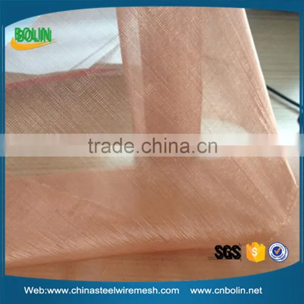 100 Mesh 150 Micron Pure Copper Wire Mesh Cloth for Filter photo-4