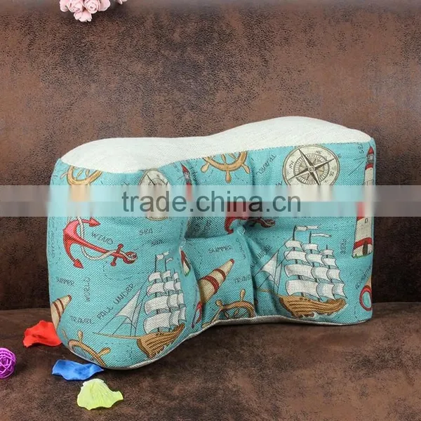 2015 New Ocean Series Cartoon Lighthouse Sea Anchor Sailing Boat Waist Cushion Cover Home Decor Pillow photo-2