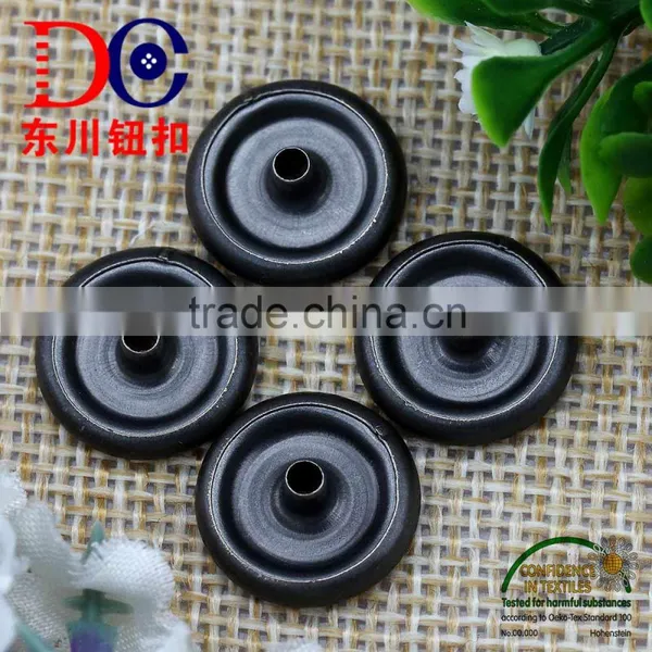 Gunmetal Press Hidden Snap Button for Jeans Wear and Casual Clothing photo-6