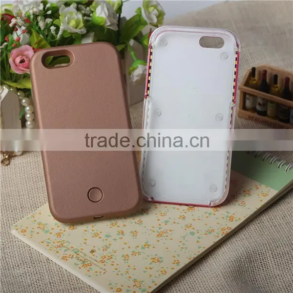 New LED Cell Phone Case for Iphone 6S. Exclusive Design by Suodarui. Super Bright LED Lighting Great for Selfie and Flashlight. photo-6