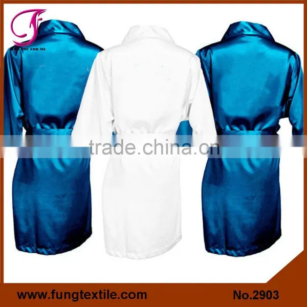 2903 Women Satin Bath Robe photo-6