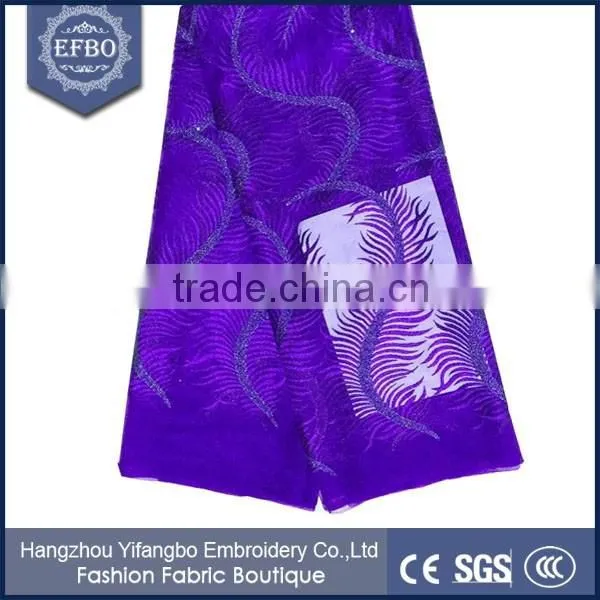 New Arrival French Tulle Lace Fabric African for Bridal Lace Applique photo-2