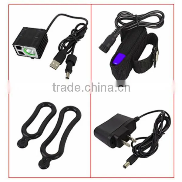 YZL891 Highlight 800LM Rechargeable XML T6 Bike Front Led Light Bicycle photo-3