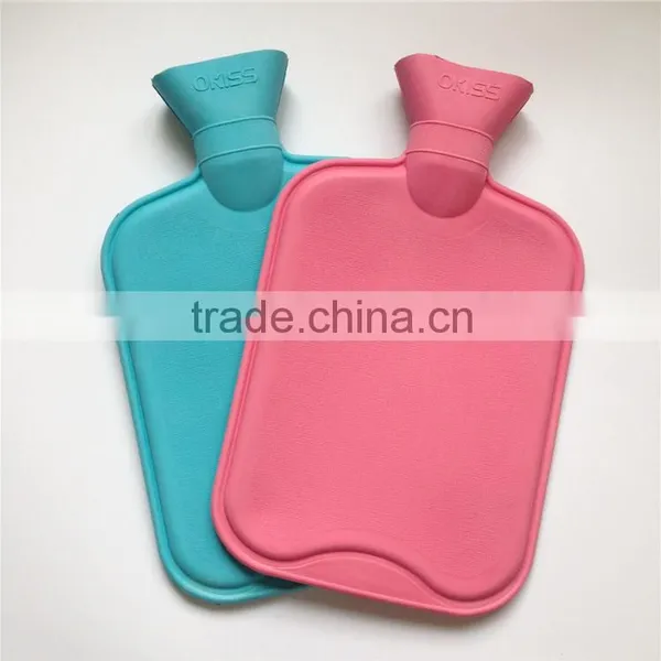 2016 New Products Natural Rubber Hot Water Bottle