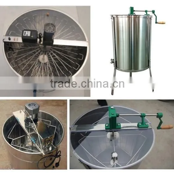 More Frames Stainless Steel Honey Extractor