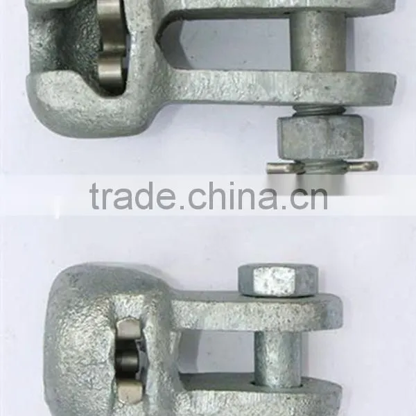 Electrical Hot Dip Galvanized Forged Steel Socket Clevis photo-2