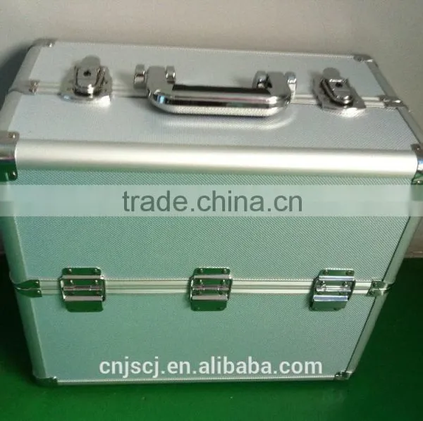 Silver ABS Tool Case,permanent Protection Very Farm Durable Aluminum Tool Case With Lock photo-4