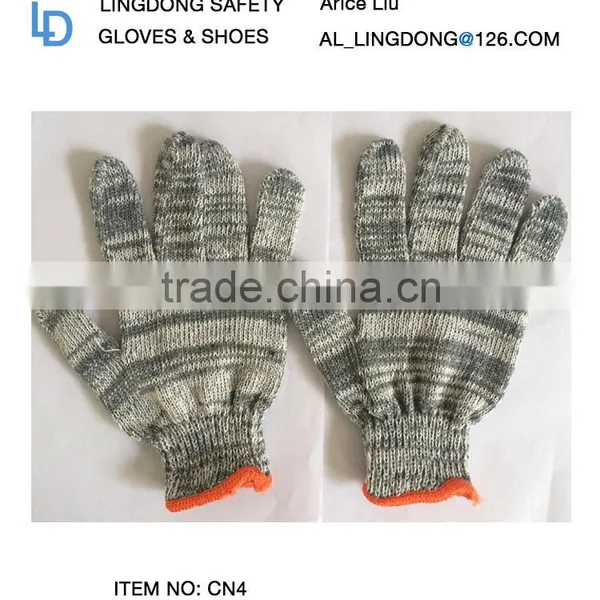 Poly Cotton Knitted Gloves Work Gloves photo-5