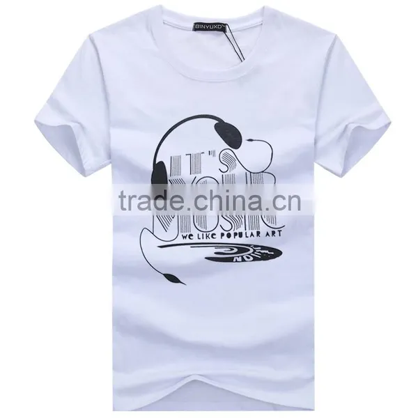 Custom New Design Customized Fashion Short Sleeve Long Lineprinting T-shirt Men With Low Quality Quality Choice photo-5