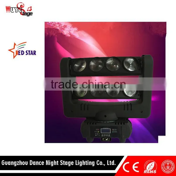 High Power 8*10W LED Spider RGBW 4in1 Beam Moving Head Light photo-4