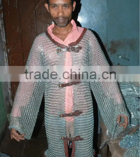 CHAINMAIL 10 MM BUTTED WIH ZINC COATING photo-2