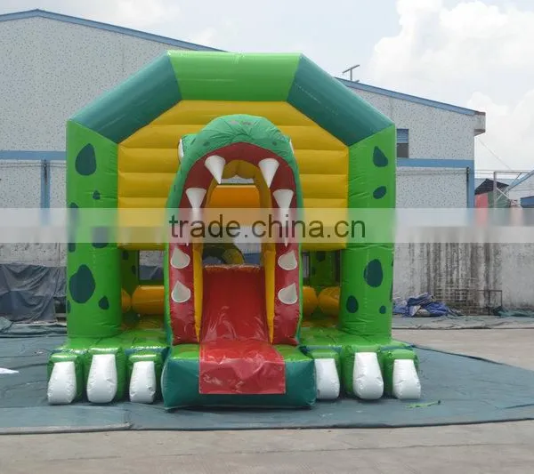 SUNJOY High Quality Inflatable Castle With Slide Colorful Bouncy Slide for Sale photo-2