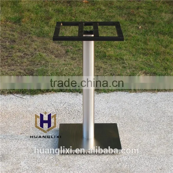 2016 Square Stainless Steel Furniture Legs Stainless Steel Chassis Restaurant Table Frame Coffee Room Furniture Legs