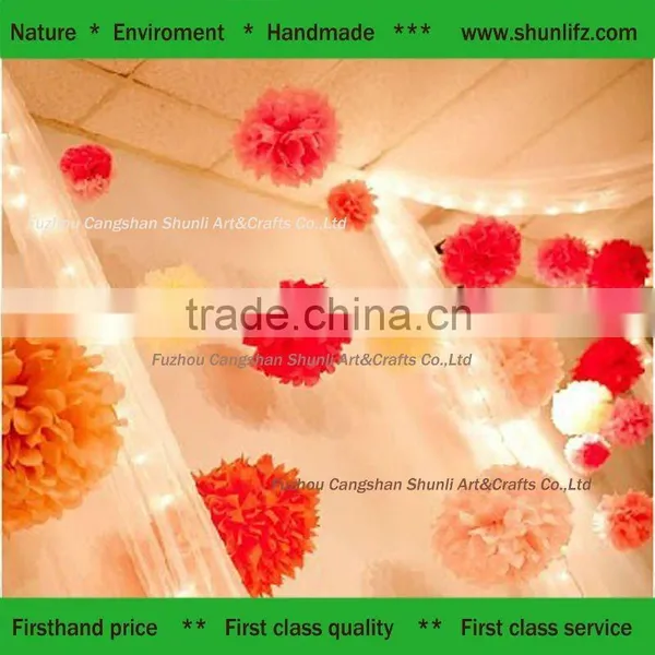 Hanging Magic Tissue Beauty Paper Flower