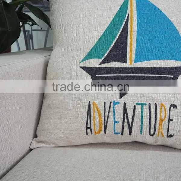 Decorative Throw Pillows English Word Printed Pillow Case Home Decor Sofa Cushion Cover photo-4