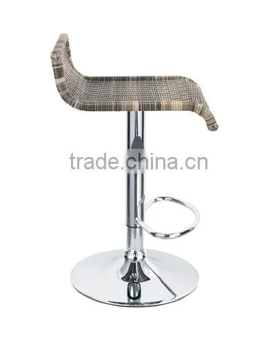 Used Fashion Bar Stools New Design Rattan Bar Chair photo-2