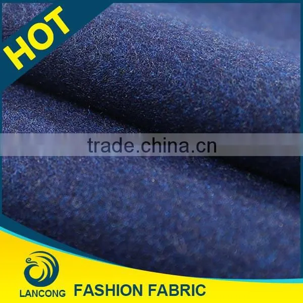 Shaoxing Textile Manufacturer Latest Design Elegant Merino Wool Woven Fabric photo-2