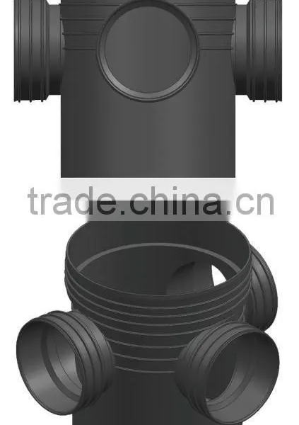 Plastic Chamber Port and Manhole for Underground Sewer System photo-4