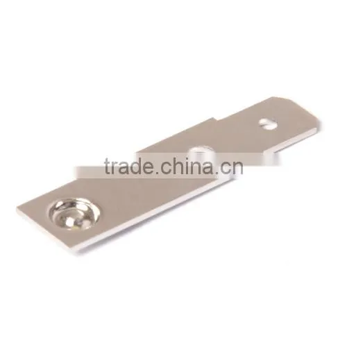 Sheet Metal Stamping Nickel Plating Electrical Automotive Flat Terminal photo-2