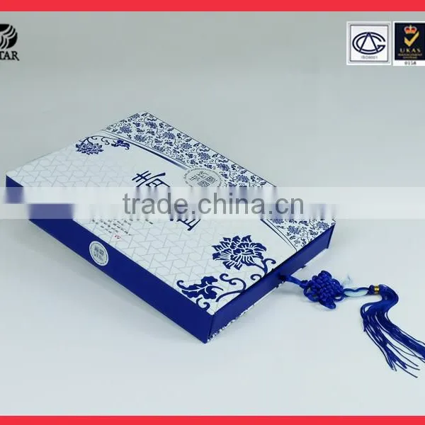 Wholesale Custom Blue Color Printing Hard Packaging Gift Paper Box Kraft Gift Paper Box for Knives and Forks photo-3