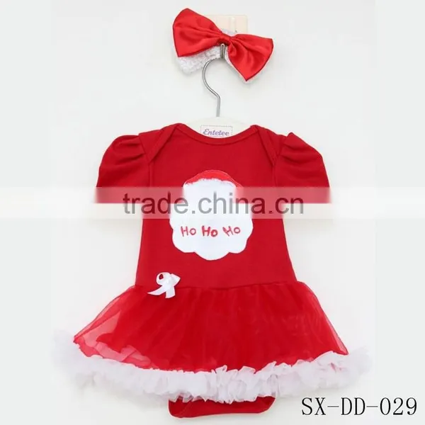 Baby Birthday Dress 2015 Latest Design Christmas Costume Wholesale Winter Dresses Christmas Girls Dress photo-5