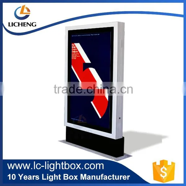 Outdoor Lighted Sign Light Box Aluminum Frames LED Signboard Advertising LED Light Box