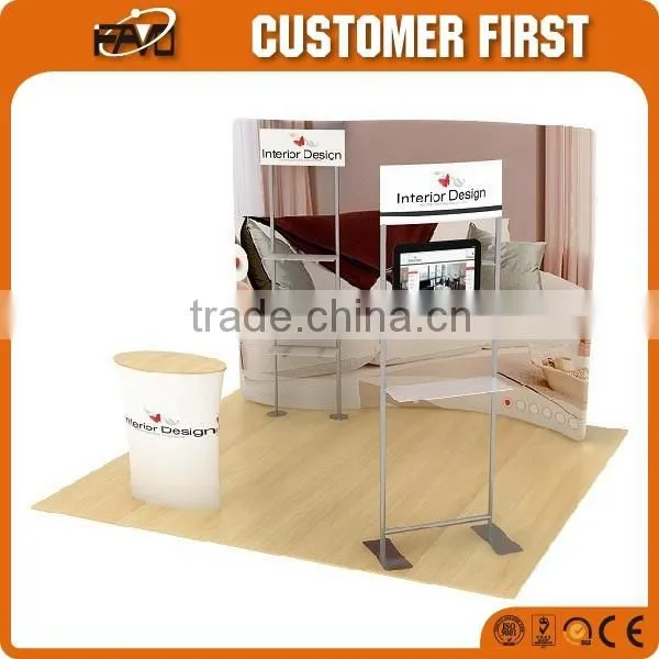 Aluminum And Tension Fabric Display Booth photo-4